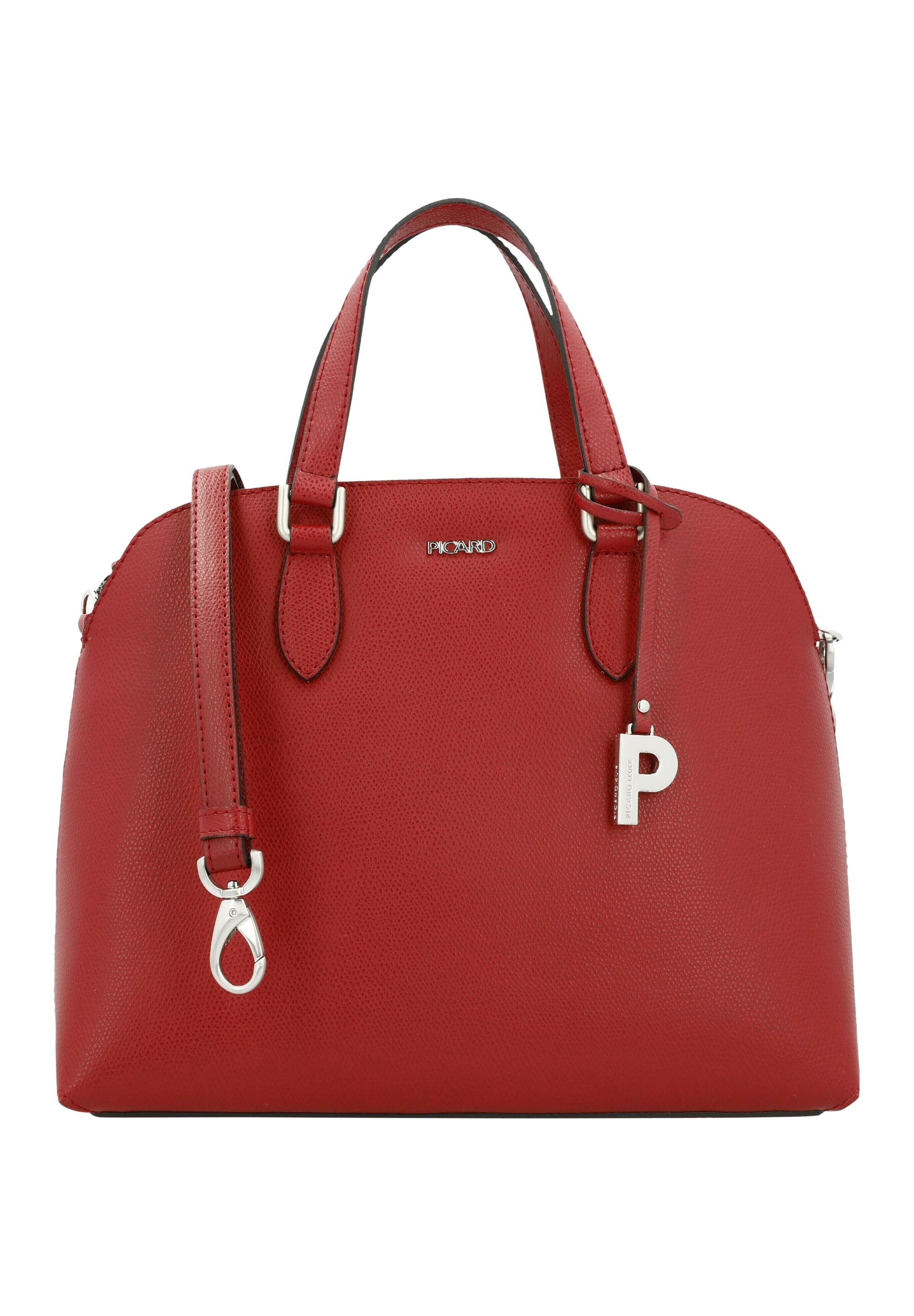 Sac Cuir Sac A Main Picard Femme PICARD Sac à Main Rouge Foncé