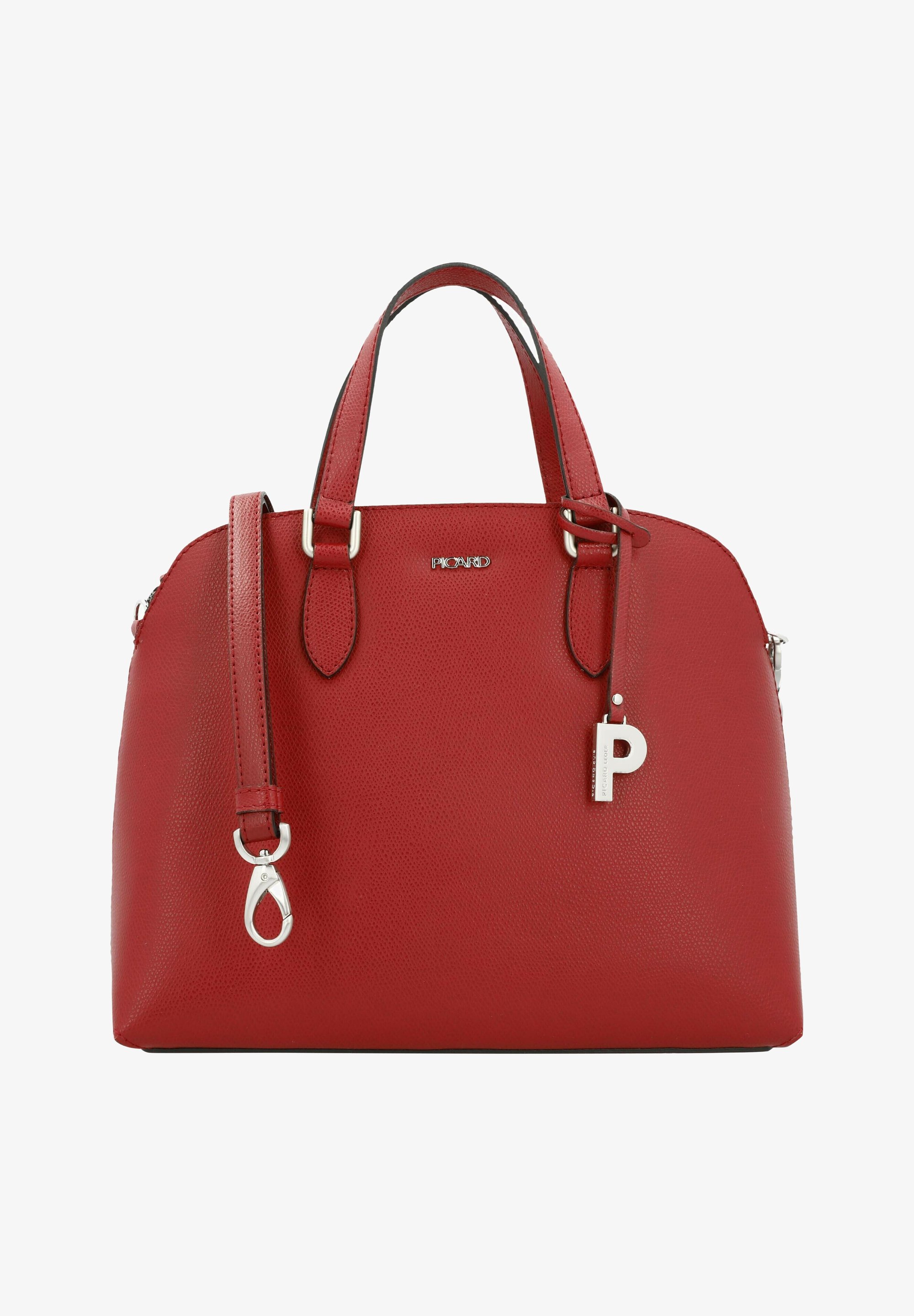 Sac Cuir Sac A Main Picard Femme PICARD Sac à Main Rouge Foncé