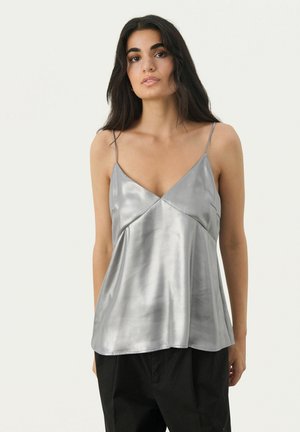 MAKAYA - Top - silver metallic