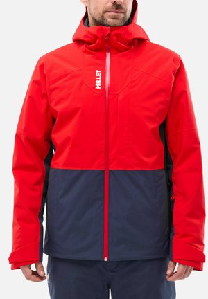 BREVENT - Veste de ski - rouge