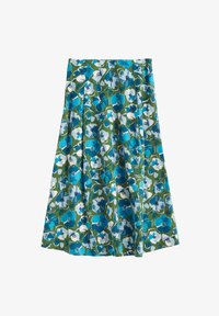 Ikke valgt, teal paper hellebores forest green