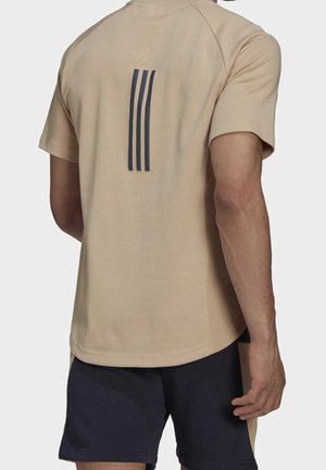 Camiseta estampada - beige