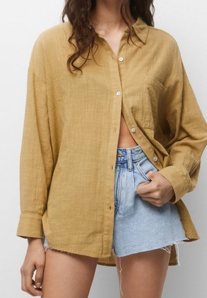 PULL&BEAR Chemisier - ochre