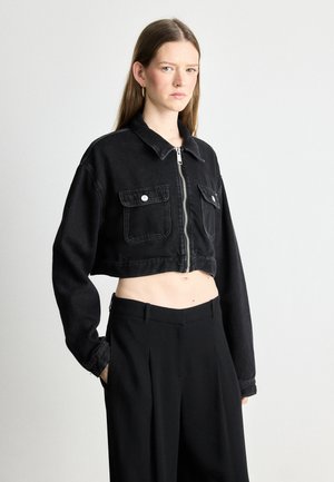 STATION JACKET - Τζιν μπουφάν - denim black