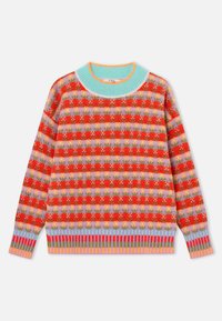SWEATER BLOSSOM - Strickpullover - red/multi-coloured