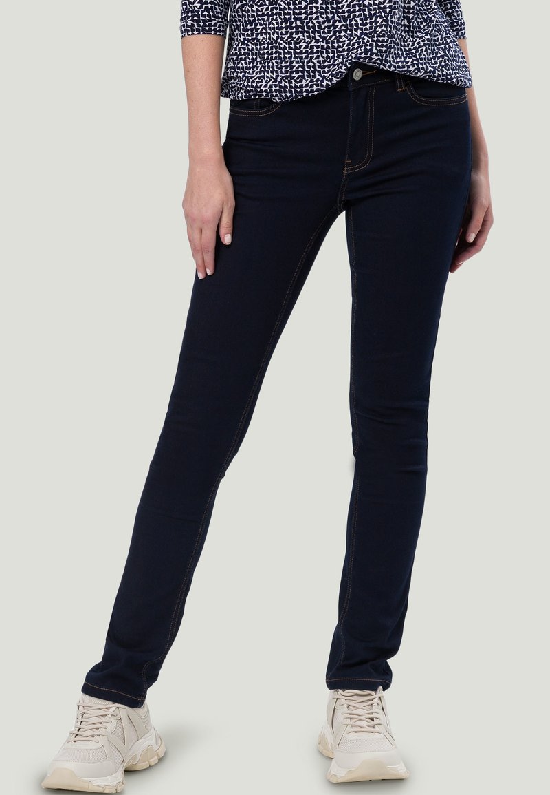 zero Jeans Slim Fit dark blue soft wash/blå Zalando.dk