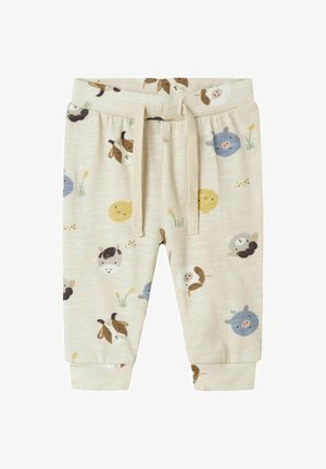 Tracksuit bottoms - peyote melange