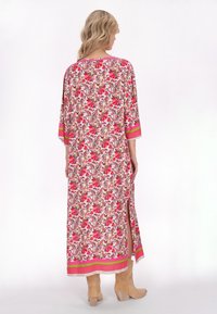 usha Denní šaty - red multicolor