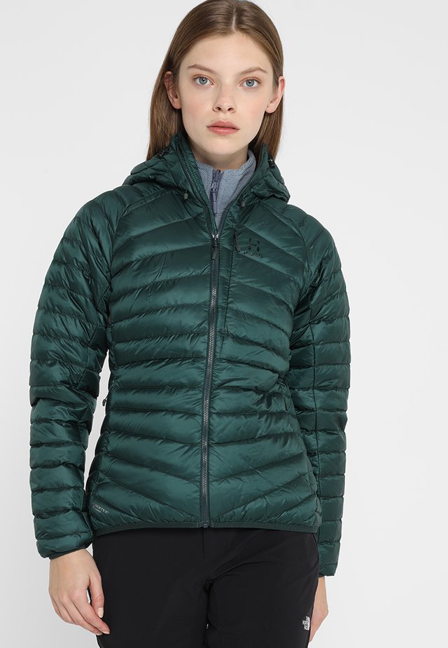 ESSENS DOWN HOOD - Daunenjacke - mineral