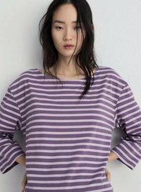 Mango - BAZAAR - Long sleeved top - lilac Thumbnail Image 1