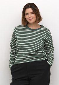 Kaffe Curve WINNI - Camiseta de manga larga - gardentopiary  turtledo stripe