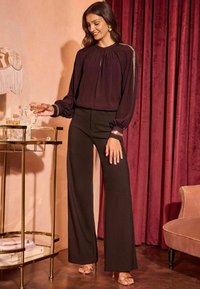 Love & Roses REGULAR FIT - CREW NECK SEQUIN  - Camicetta - red