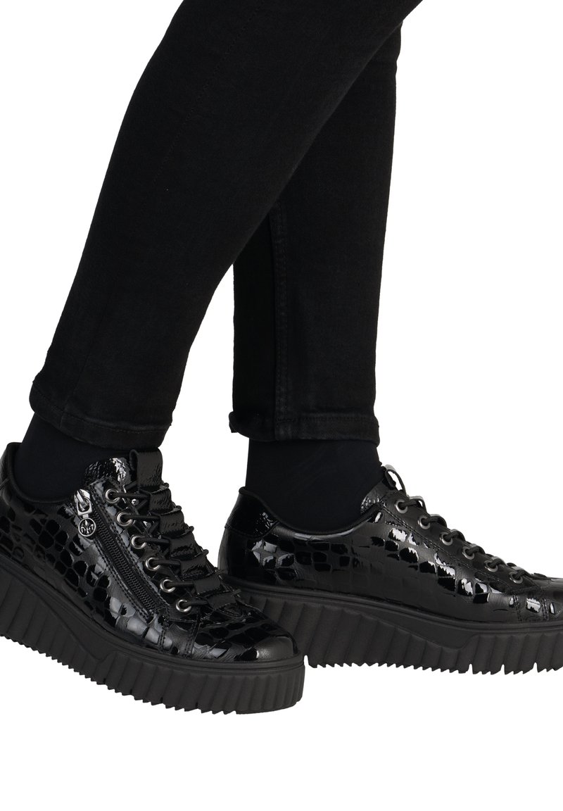 Rieker Baskets basses - schwarz