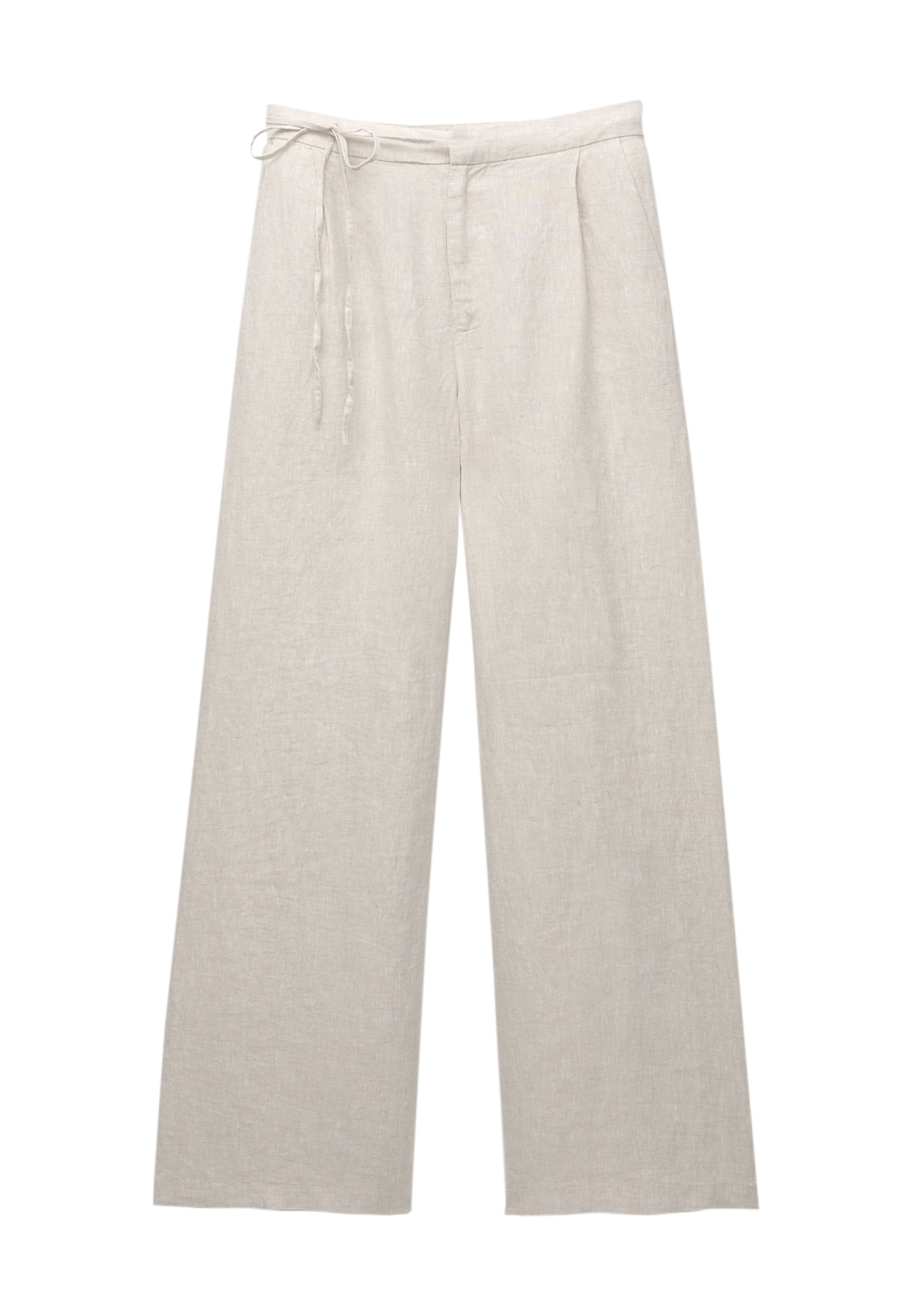 Beige trousers