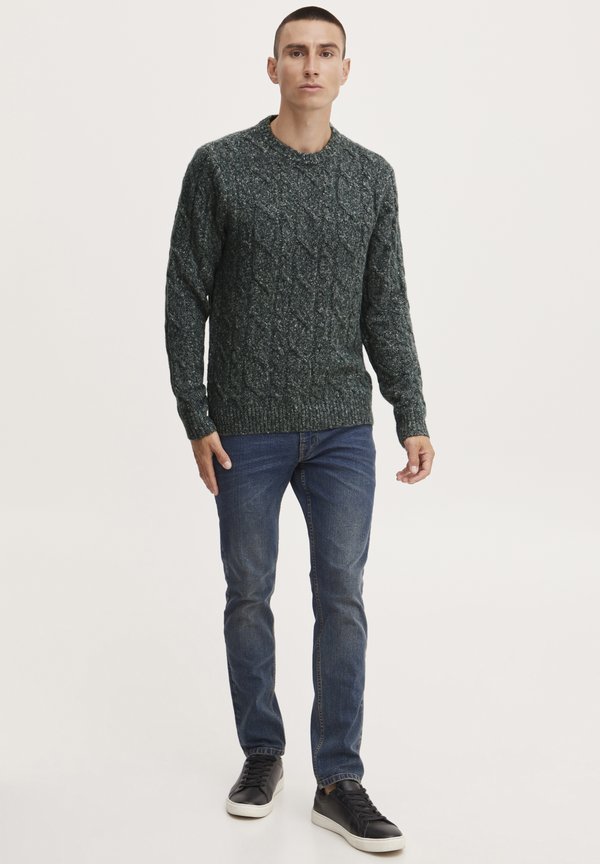 CFKARL - Jumper - deep forest melange3