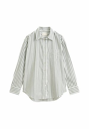 GANT, REL CLASSIC POPLIN STRIPED SHIRT - Chemisier - mossy green