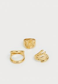 AFELAN 3 PACK - Bague - gold-coloured