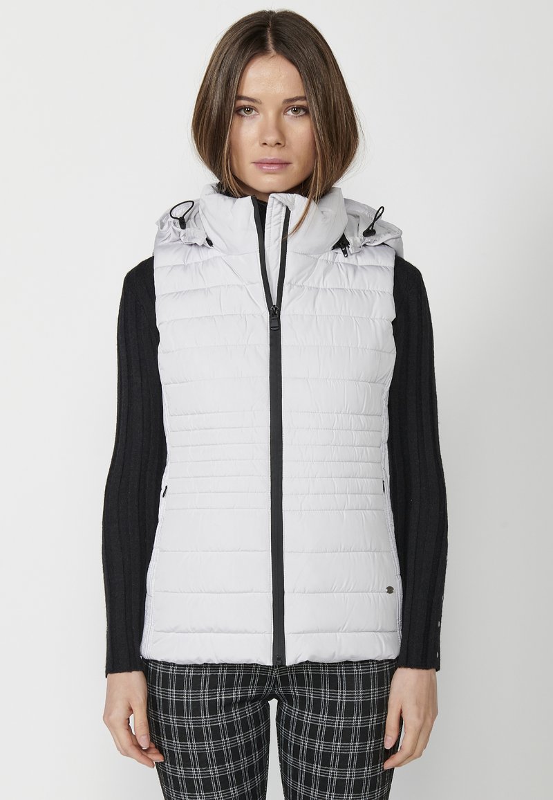 Koroshi PADDED - Vesta - gris perla  pearl grey