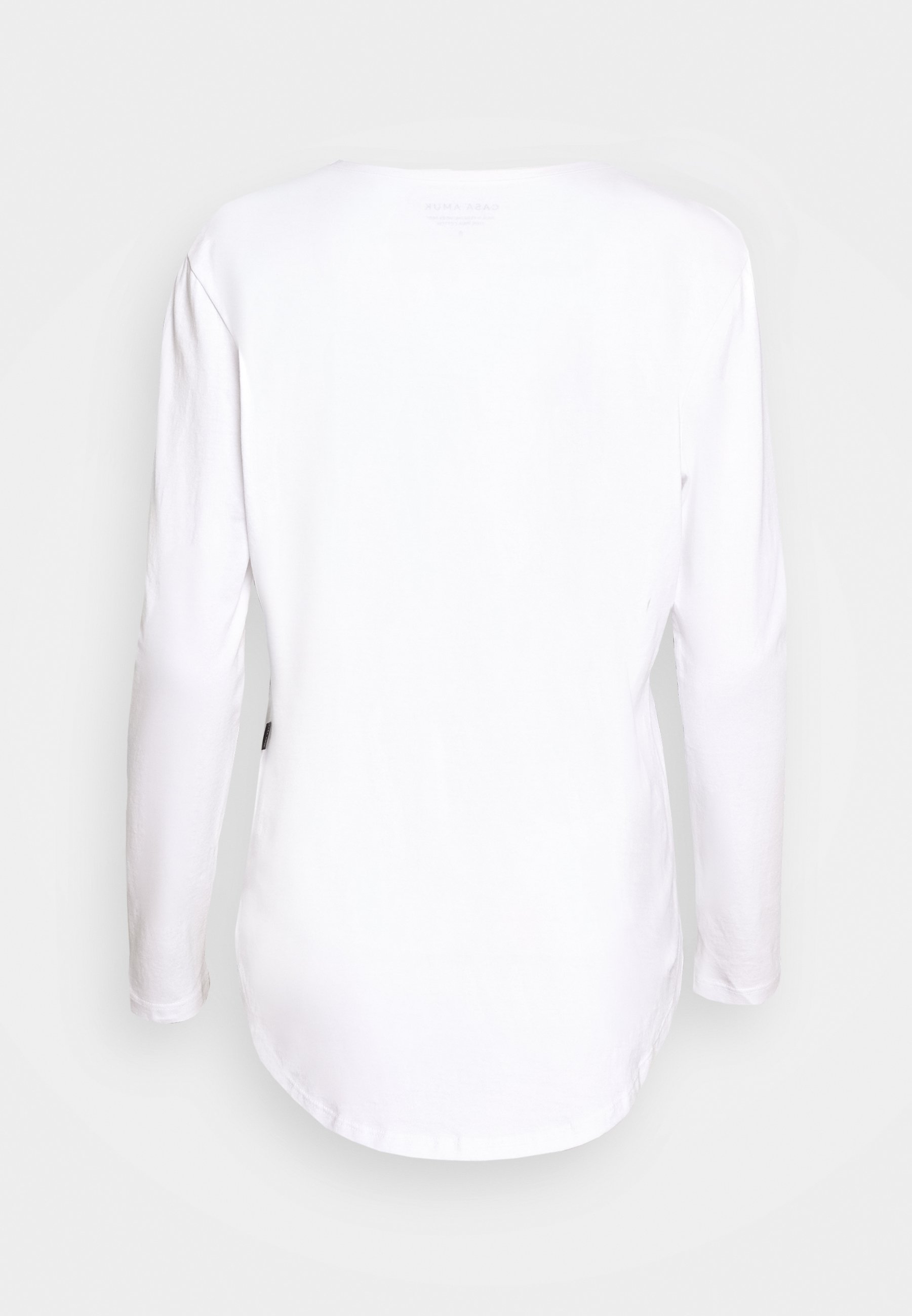 Casa Amuk LONG SLEEVE SADDLE HEM Topper langermet white Casa Amuk LONG SLEEVE SADDLE HEM - Topper langermet - white