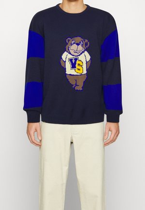 Strickpullover - dark blue