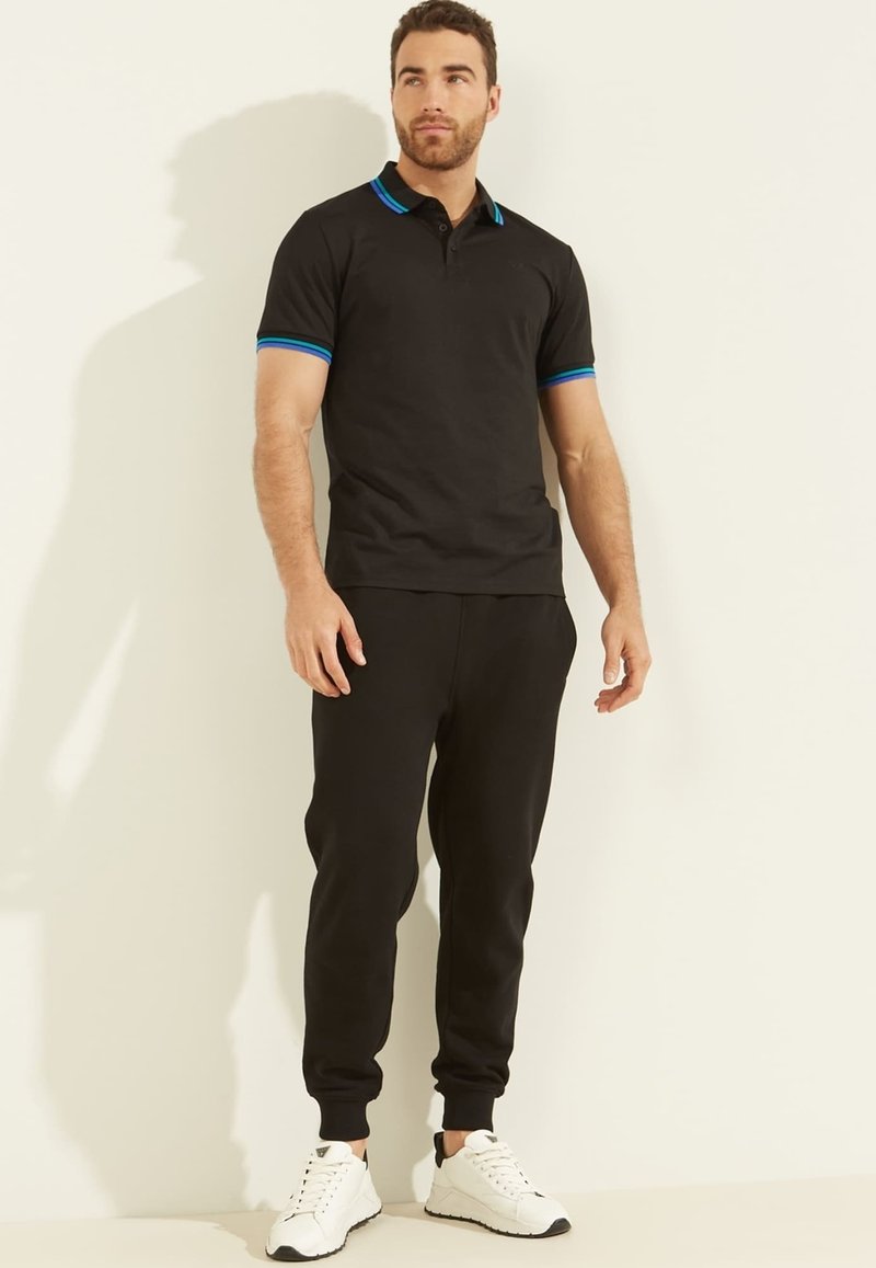 Guess Poloshirt zwart