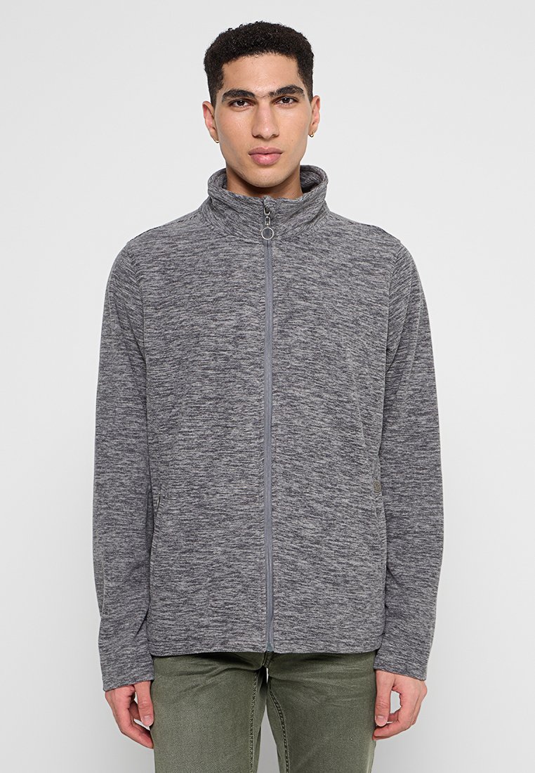 dreimaster Fleecejas grijs