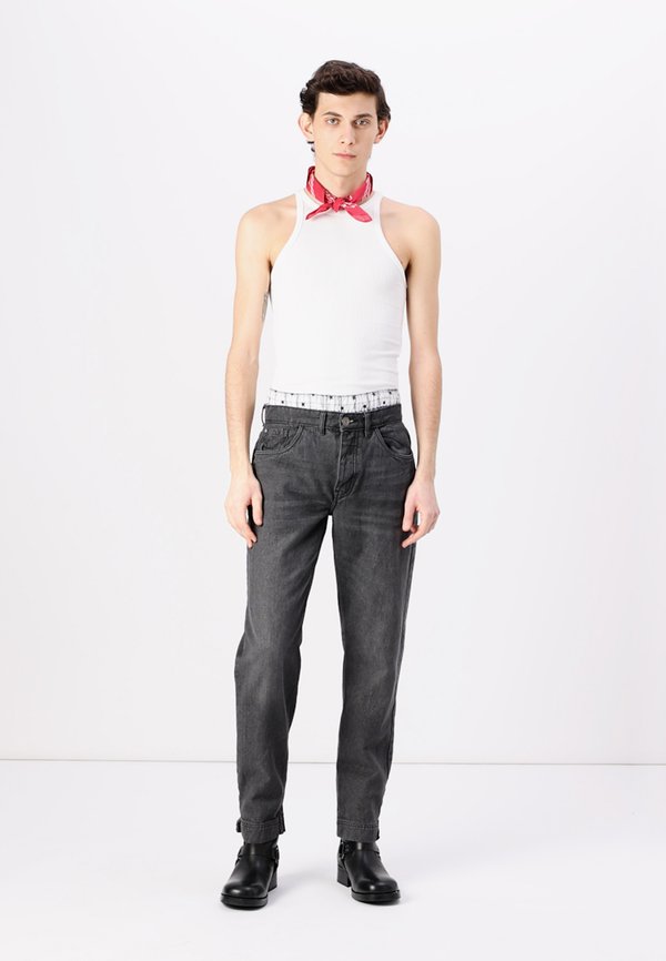 Straight leg jeans - ìcharcoal wash2