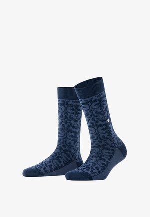 Burlington, ORNAMENTAL SOCKEN - Sokken - royal blue