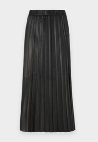 Ādas svārki - black