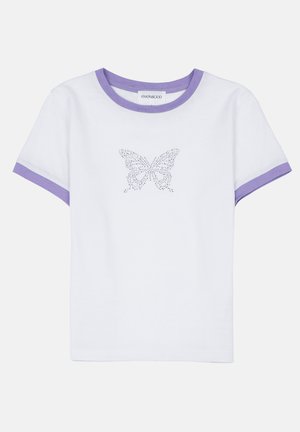 Even&Odd Apdrukāts T-krekls - white