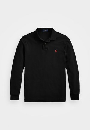 Polo Ralph Lauren CUSTOM SLIM FIT MESH POLO SHIRT - Poloshirts - black