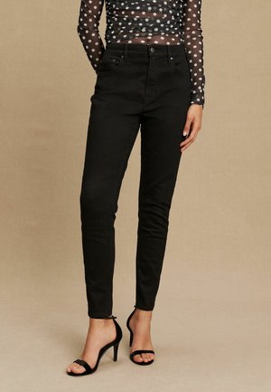 PETITE FIT - MID RISE STRETCH  - Blugi slim fit - black