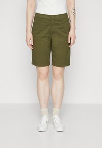 GAP - DOWNTOWN BERMUDA - Šortai - army green Miniatiūros vaizdas 1