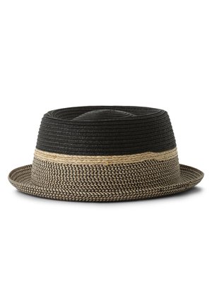 Hat - schwarz beige