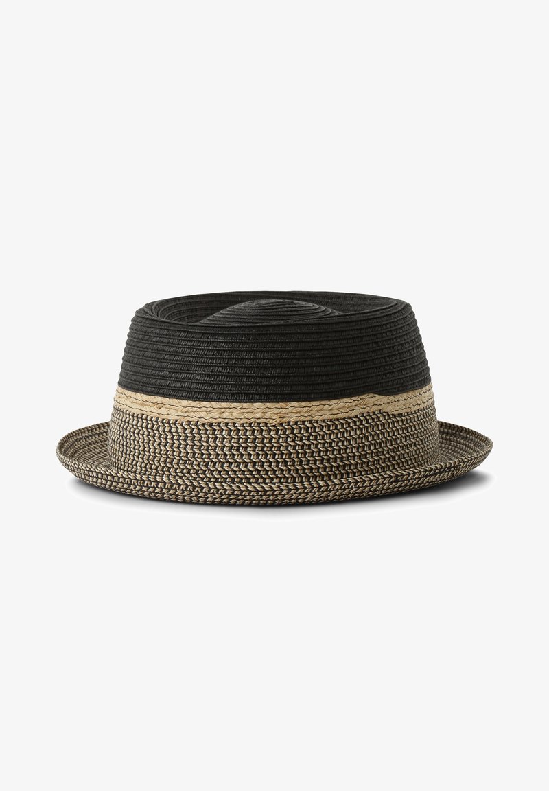 Nils Sundström Hoed - schwarz beige
