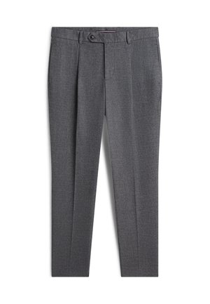 Tommy Hilfiger, SOLID BRUSHED DRESS PANTS - Παντελόνι - dark grey heather