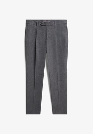 Tommy Hilfiger, SOLID BRUSHED DRESS PANTS - Pantalon classique - dark grey heather