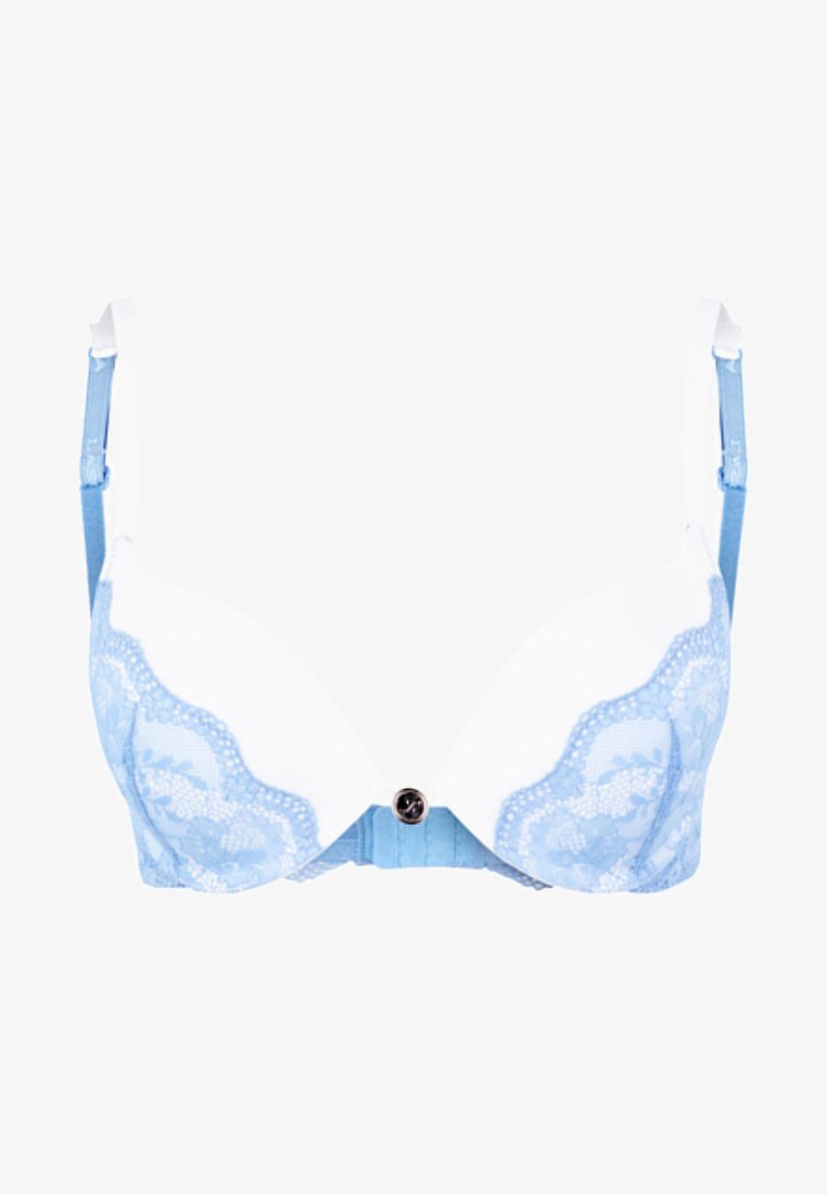 Lascana Versteller Push Up Bh Creamy Blue Hellblau Zalando De