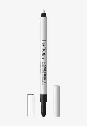 IsaDora, THE CONTOUR KAJAL WATERPROOF & LONGWEAR- - Eyeliner - simply white