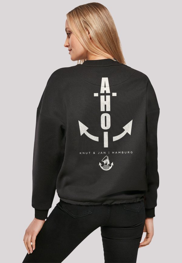 AHOI ANKER KNUT JAN HAMBURG - Sweatshirt - schwarz
