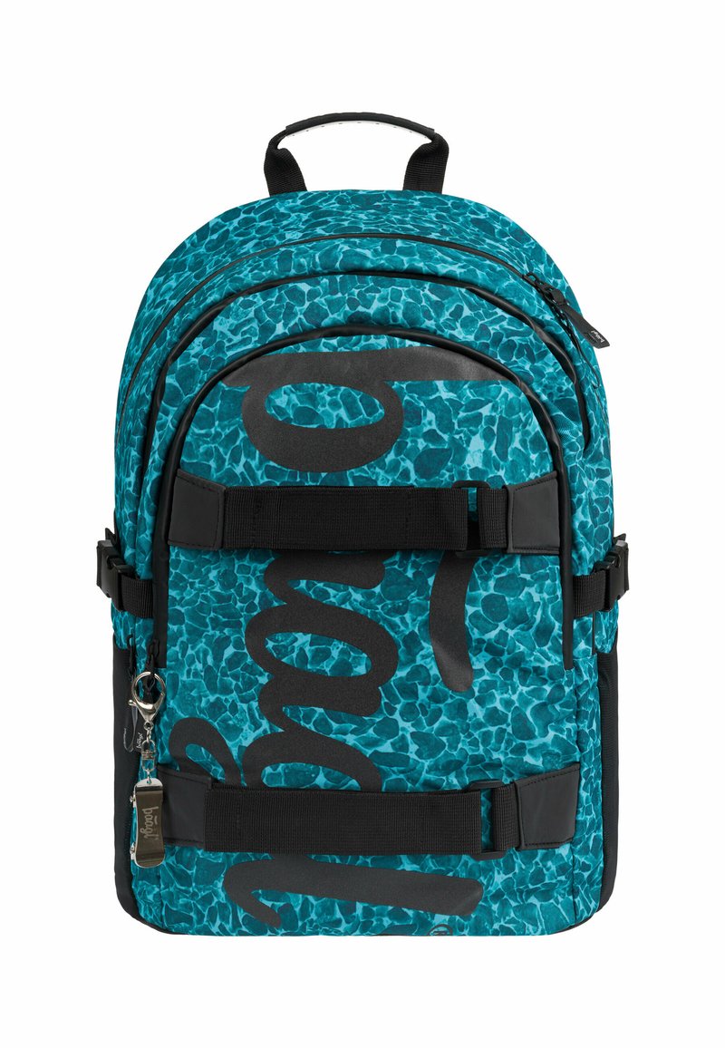 Baagl Ergo Schooltas voor jongens, 3-delig, ergonomische basisschool, rugzak, tornister met borstband, Levensredder., Schooltassenset