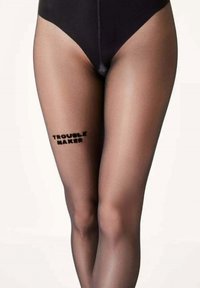 saint sass TROUBLEMAKER STATEMENT - Collants - black