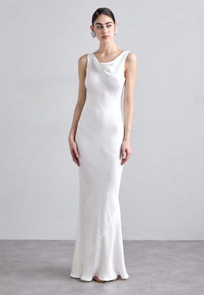 Norma Kamali MARIA GOWN - Proginė apranga - snow white