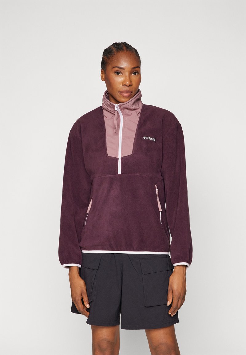 Columbia SEQUOIA GROVE™ 1/2 ZIP  - Flisinis džemperis - moonvista/fig/pink dawn