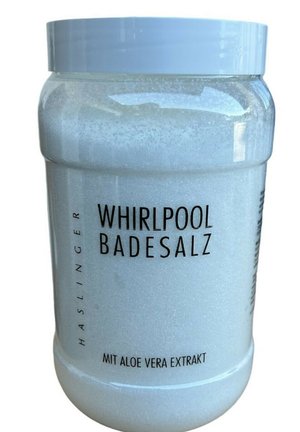 WHIRLPOOL BADESALZ MIT ALOE VERA EXTRAKT - Körperpeeling - weiß