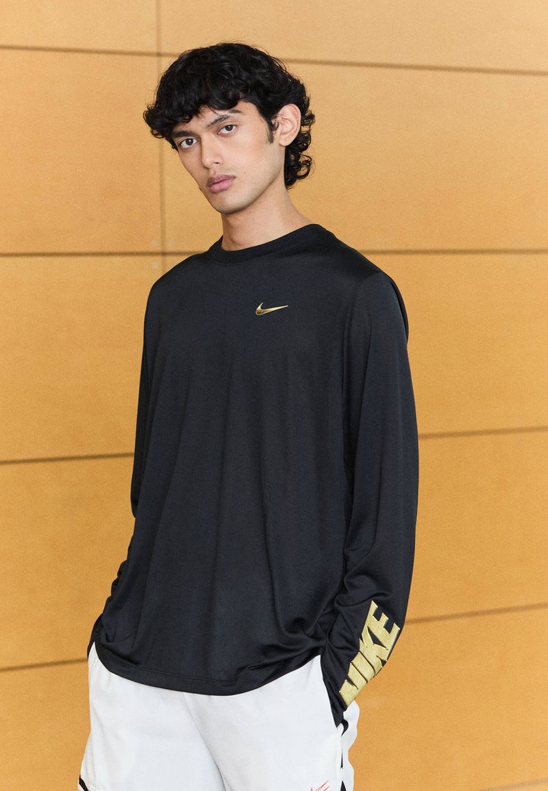 Nike Performance TEE  - Pikkade varrukatega topp - black