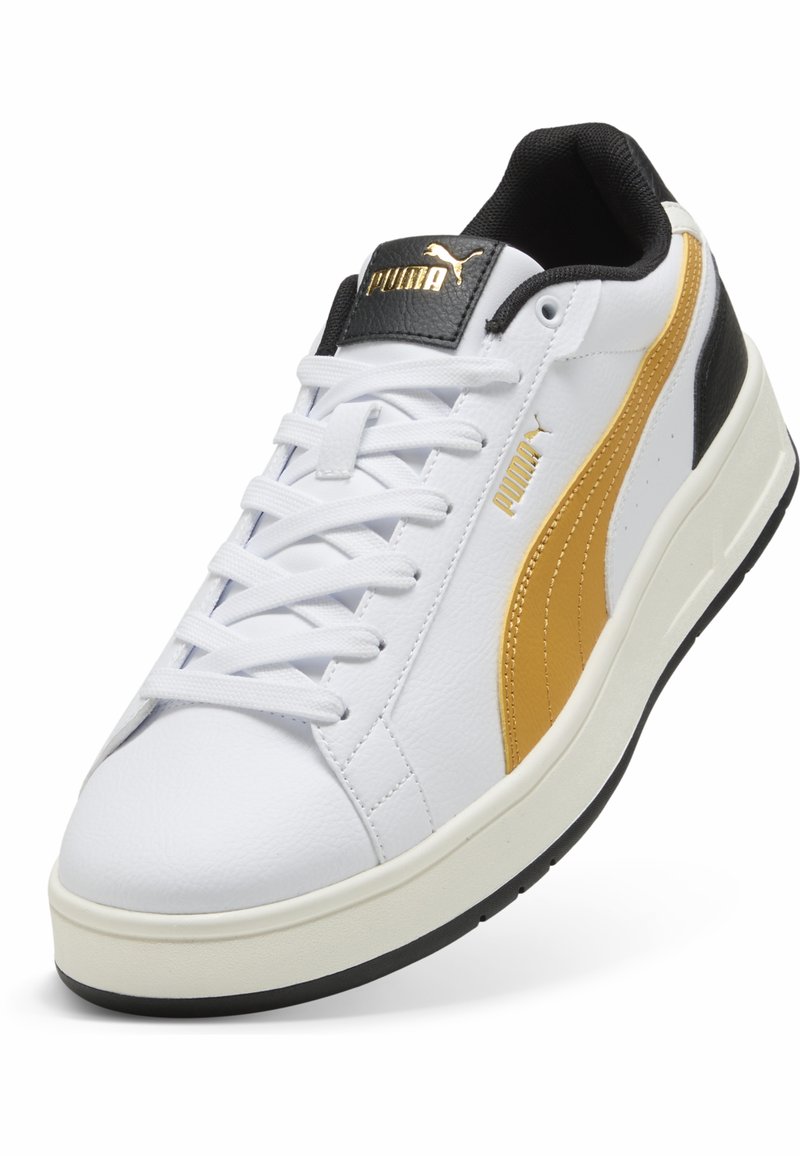 Puma Sneaker Schuhe Weiss Gold Puma COURT CLASSICO Sneaker Low