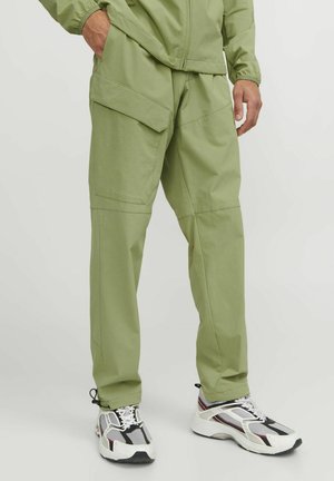 KLASSISCHE REGULAR FIT - Broek - sage