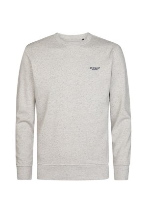 Petrol Industries, MELANGE CREW NECK SWEATSHIRT ROSEWOOD - Sweatshirt - antique white melee