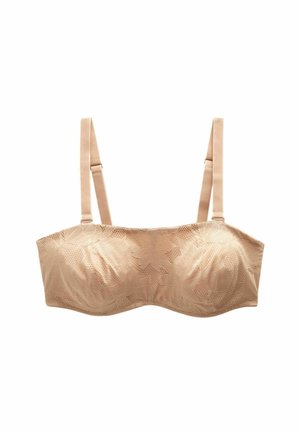 Next DD NON PAD MINIMISISING STRAPLESS BANDEAU - Reggiseno a balconcino - neutral